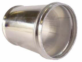 aluminium koppelstuk met felsrand