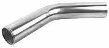 aluminium 45 garden bocht met felsrand